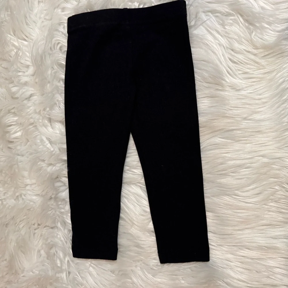 The Children’s Place Girls 2T Leggings‎ Bundle Gray Black Pull On Stretch Pants